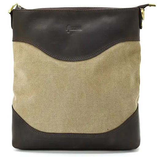 Кожаная мужская сумка TARWA 30х27.5х6.5 см sum0026075 - фото 3