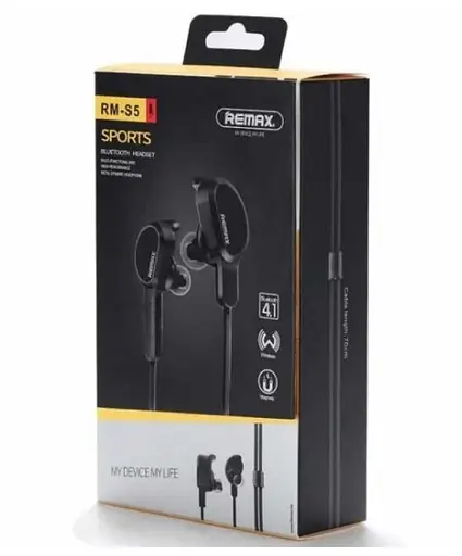 Вакуумные Bluetooth наушники гарнитура Remax RB-S5 Sport White - фото 8