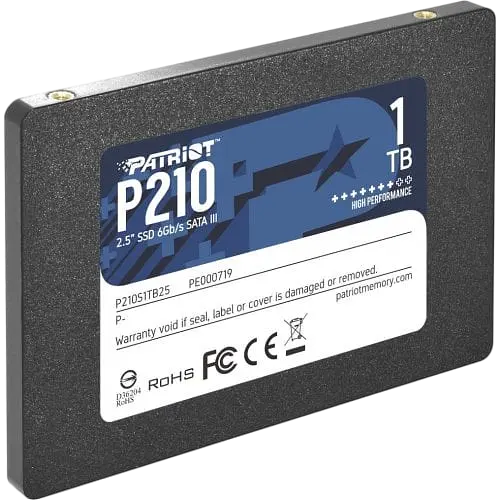 SSD 2.5" накопичувач Patriot P210 1TB (P210S1TB25)