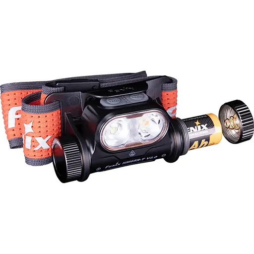 Фонарь налобный Fenix HM65R-T V2.0 Black (HM65RTV20BK) [139772] - фото 3