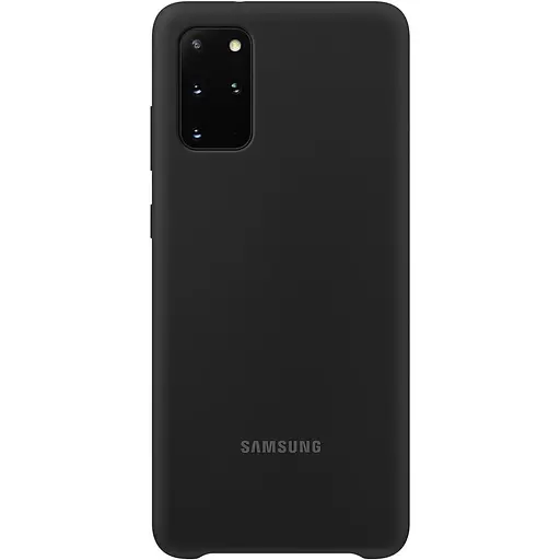 Оригінальний силіконовий чохол Samsung Silicone Cover Galaxy S20 Plus (6.7") Black (EF-PG985TBEGRU) - фото 8