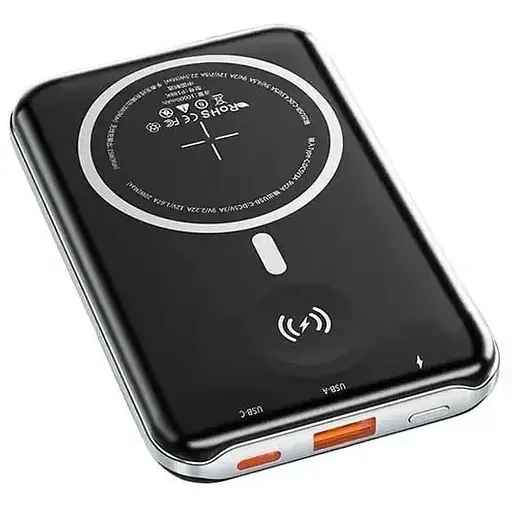 Магнитный повербанк PBDY202 10000 мА·ч Беспроводная зарядка 15 Вт, быстрая зарядка 22,5 Вт, магнитная зарядка Apple Watch 3 Вт