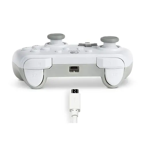 PowerA Wired Controller for Nintendo Switch (White) - фото 6