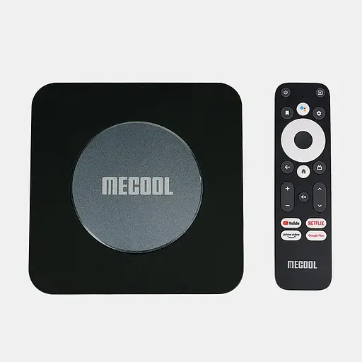 Смарт ТВ приставка Mecool KM2 Plus Netflix 2/16 Гб Android TV 12 Smart Box