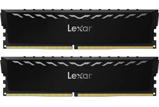 Оперативна пам'ять Lexar 16GB (2x8GB) DDR4 3600MHz Thor Black (LD4U08G36C18LG-RGD)