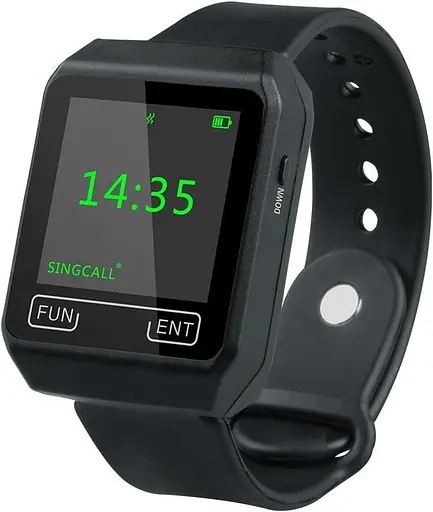 Система бездротового виклику SINGCALL, система виклику гостей, для кінотеатру, салону краси, бездротова система обслуговування - фото 2