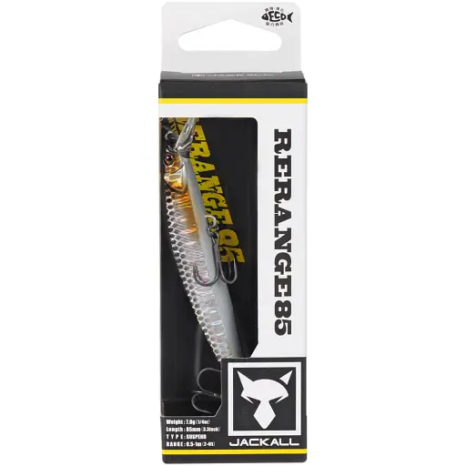 Воблер Jackall Rerange 85 SP HL Silver & Black - фото 2