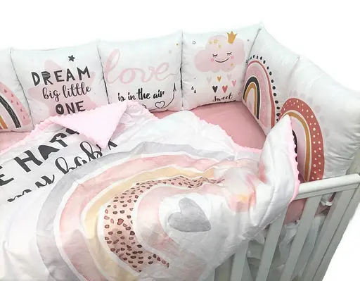 Дитячий набір Moontime у ліжечко "Be happy" - фото 3