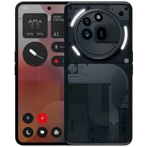 Смартфон Nothing Phone 3a Pro 5G (A059) 12/256Gb черный (euro) - фото 1