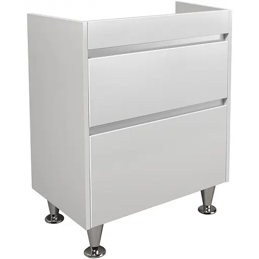 Тумба Мойдодир Prime 70 під умивальник/стільницю підлогова Білий - фото 1