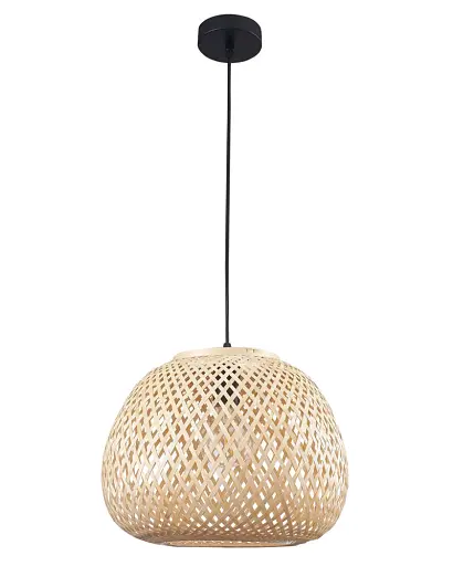 Люстра в стиле бохо, подвесной светильник Goldlux 329196 Zanzibar E27 1x20W IP20 Бежевый - фото 1