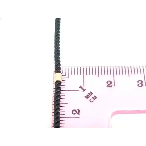 Ювелірний шнурок з текстилю Tango з золотими вставками. 950086 40 - фото 4