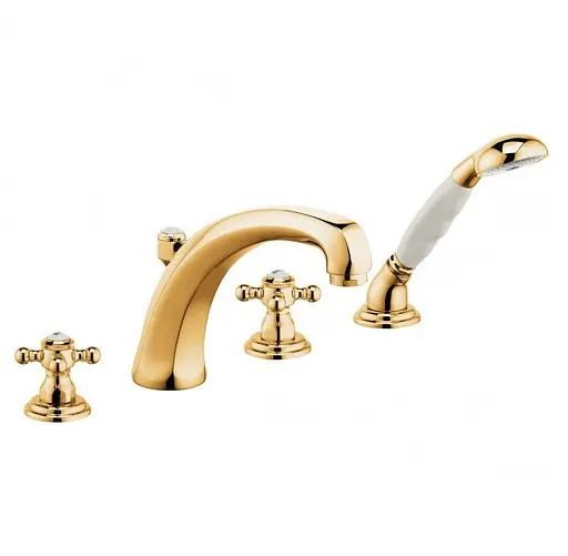 Змішувач на борт ванни Kludi Adlon золотий 515244520 - фото 1
