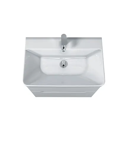 Тумба Мойдодир Malaga 70-A Білий з умивальником Vivace 70 Білий - фото 5