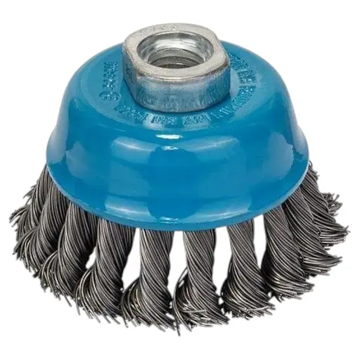 Щетка чашечная Bosch Professional сталь 75 мм 0.5 мм M14 (1.608.622.029)