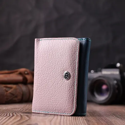 Кожаный женский кошелек ST Leather 11.3х8.5х2 см acs0028432 - фото 6