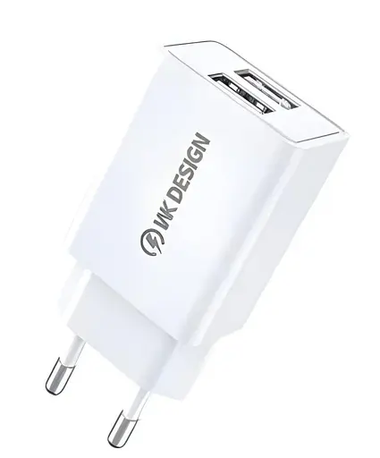 Мережевий зарядний пристрій Remax WK Design WP-U119 з кабелем MicroUSB - фото 3