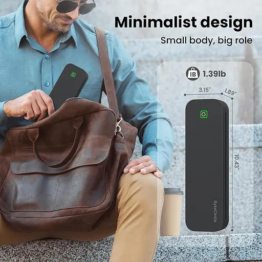 Портативный принтер для путешествий, термопринтер Bluetooth совместимый с Android и iOS и ноутбуком - фото 3