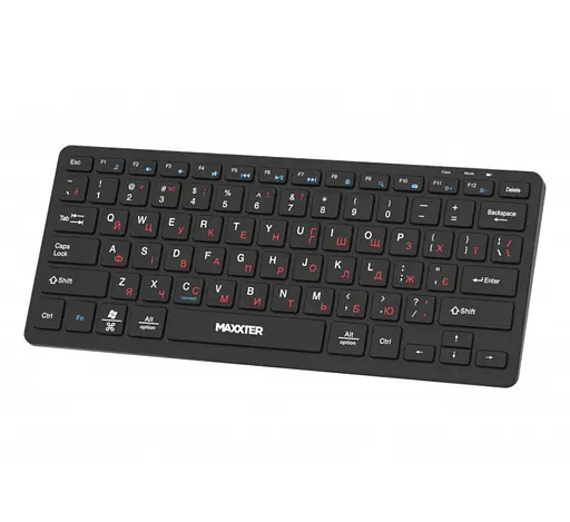 Бездротова клавіатура Maxxter KBWC01B 2.4G Wireless Black