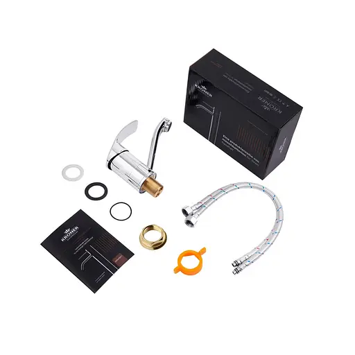 Змішувач для раковини Kroner KRP Konstante - C011 CV023591 Хром - фото 7