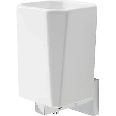 Склянка Stilhaus Diva керамічний настінна DV1008 білий - фото 1