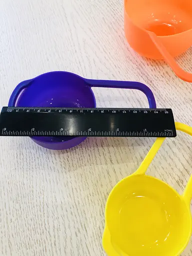 Набір пластикових мірних ложок 6 шт., Kitchen Master 84104 - фото 6