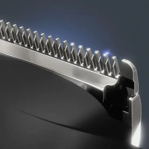 Триммер Rowenta Stylis Easy, для бороды и усов, сеть+акум., насадок-2, сталь, черный - фото 4