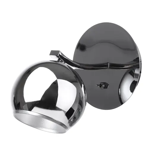 Бра Brille BL-301W/1 E14 CH направленного света настенное накладное в спальню