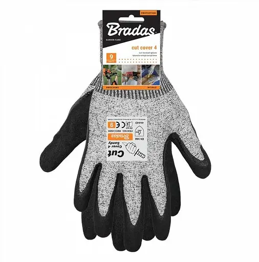 Рукавички робочі Bradas CUT COVER 4 із захистом від порізів розмір 9 RWCC4SN9 - фото 2