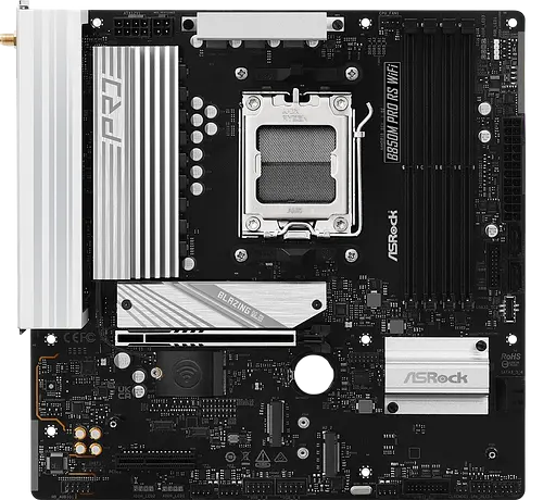 Материнська плата ASRock B850M PRO RS WIFI Socket AM5 - фото 2