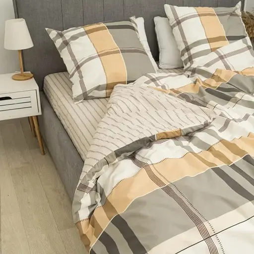 Комплект постільної білизни Viluta євро ранфорс 24341 100% бавовна - фото 4