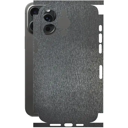 Захисна плівка StatusSKIN для Apple iPhone 15 Pro Max Корпус Вініл Метал чорний - фото 1