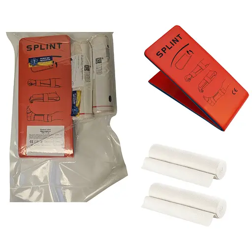 Комбинированный набор Парамедик для иммобилизации нижней конечности (шина гибкая 100 см/бинты) - фото 1