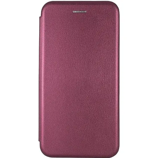 Шкіряний чохол-книжка Classy для Apple iPhone 13/14, 6.1 Бордовий - фото 1