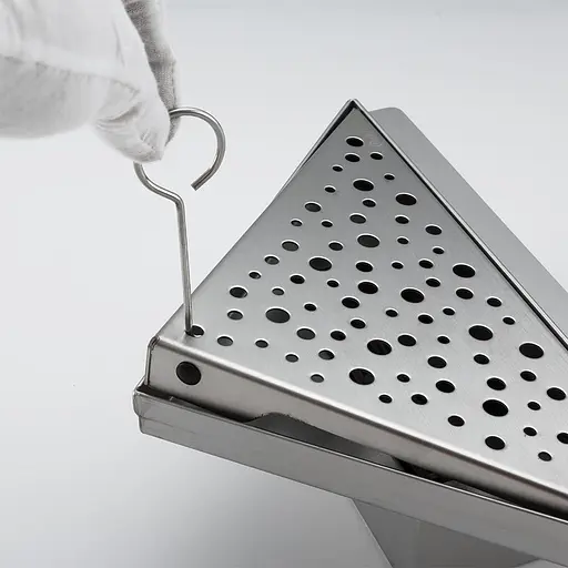 Трап для душа угловой Gappo G82020-1 нержавеющая сталь 200x200 мм - фото 5