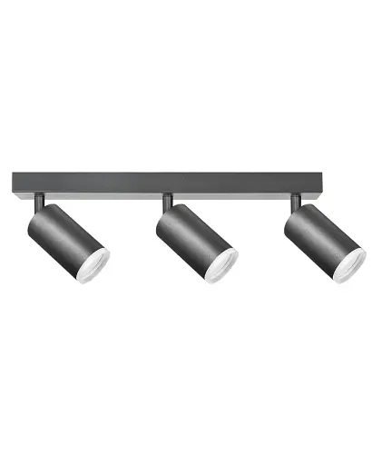 Светильник поворотный, спот Goldlux 327710 London GU10 3x10W IP20 Черный - фото 1