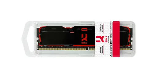 Модуль пам`ятi DDR4 8GB/3200 Goodram Iridium X Black (IR-X3200D464L16SA/8G) - фото 2