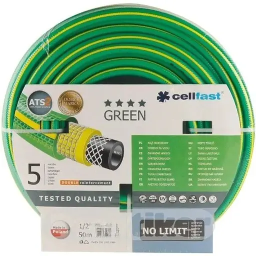 Шланг садовий Cellfast 15-101 (GREEN ATS 1/2'' 50m)