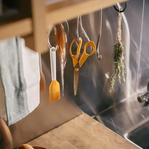 Кисточка кулинарная Fiskars Functional Form силиконовая белая (1023614) - фото 9