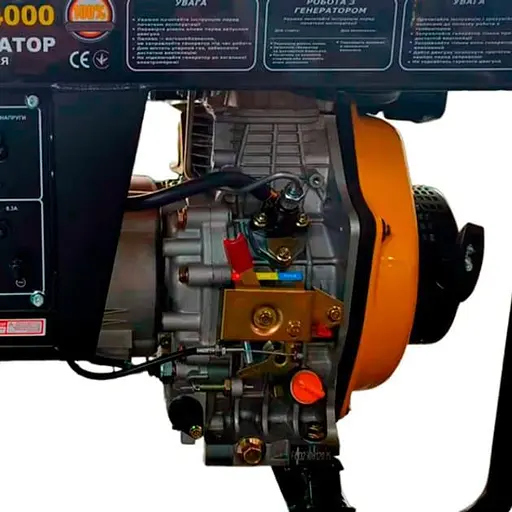 Генератор Синхронний Forte дизельний FGD4000 3kW, ручн старт / 3000 Вт / Дизель (130539) - фото 3