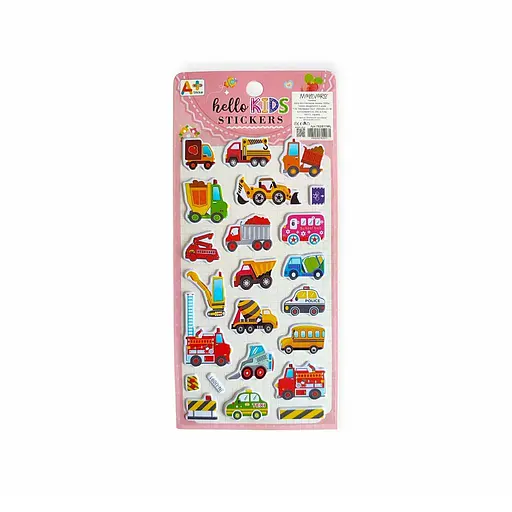 Наліпки дитячі 6 дизайнів 12 шт. (762817ML) - фото 2