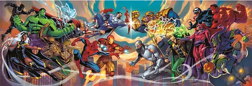 Пазл Marvel Герої VS Лиходії - 1000 шт. Clementoni 37056 - фото 2