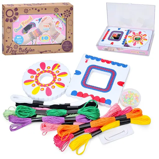 Детский набор творчества "New babylon" 11888C нити 10 штук 10 цветов