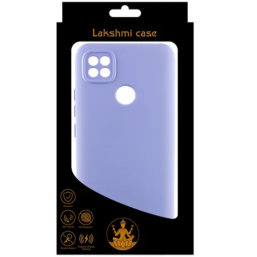 Чехол Lakshmi Silicone Cover (AAA) для Xiaomi Redmi 9C Сиреневый / Dasheen - фото 4
