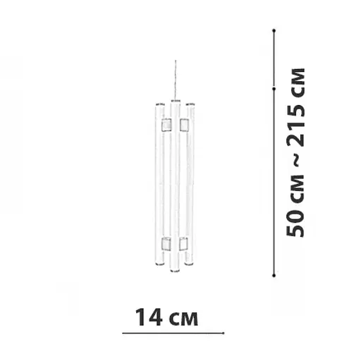 Подвесной светильник Friendlylight Stardivari M FL3180 - фото 3