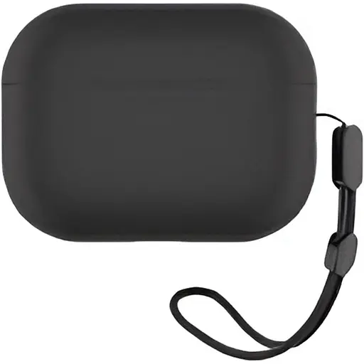 Чохол Blueo Liquid Silicone Case для Apple AirPods Pro 3 Black [151910] - фото 2