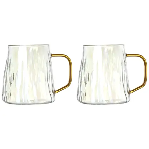 Набір чашок Vittora Brook з боросилікатного скла 2 шт. 400 мл (147365)