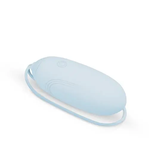 Віброяйце EasyToys Luv Egg 16 см блакитний - фото 2