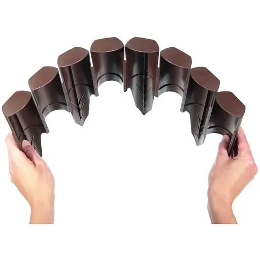 Палісад садовий Prosperplast Garden Border 2.5 м коричневий - фото 8