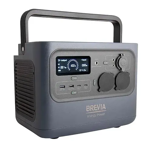 Портативная зарядная станция brevia ePower600 540Wh - фото 2